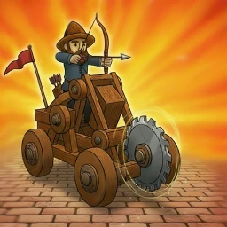 Rogue Wheel: Catapult Thrower 아이콘